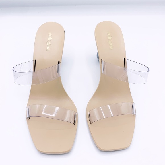 CULT GAIA Meta Bauble-Heel Vinyl Mules - Picture 13 of 14